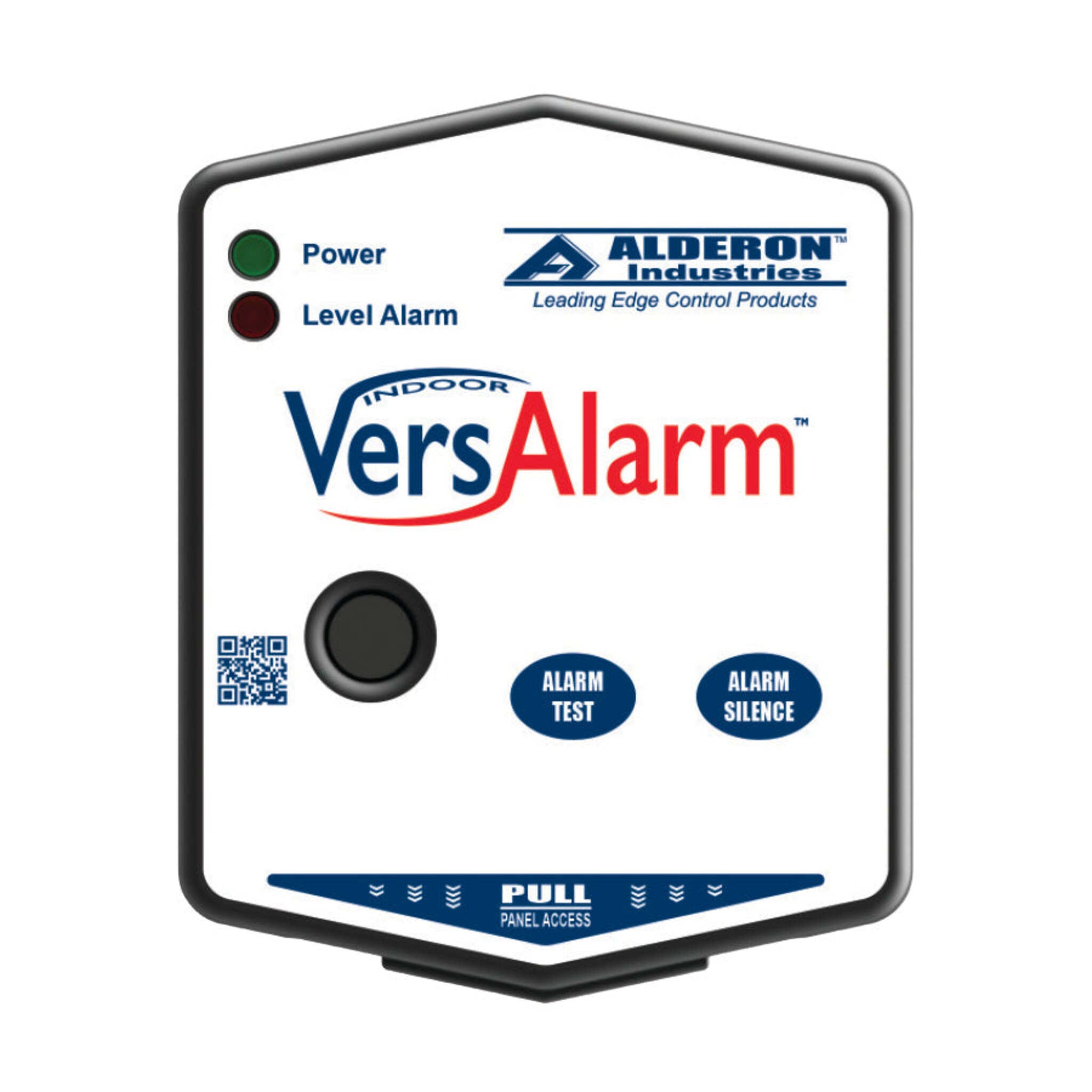 Alderon VersAlarm™ Indoor Liquid Level Alarm System – Auto-Reset, Battery Backup, LED & Buzzer Alerts for Septic, Sump, Cistern, and Wastewater Monitoring