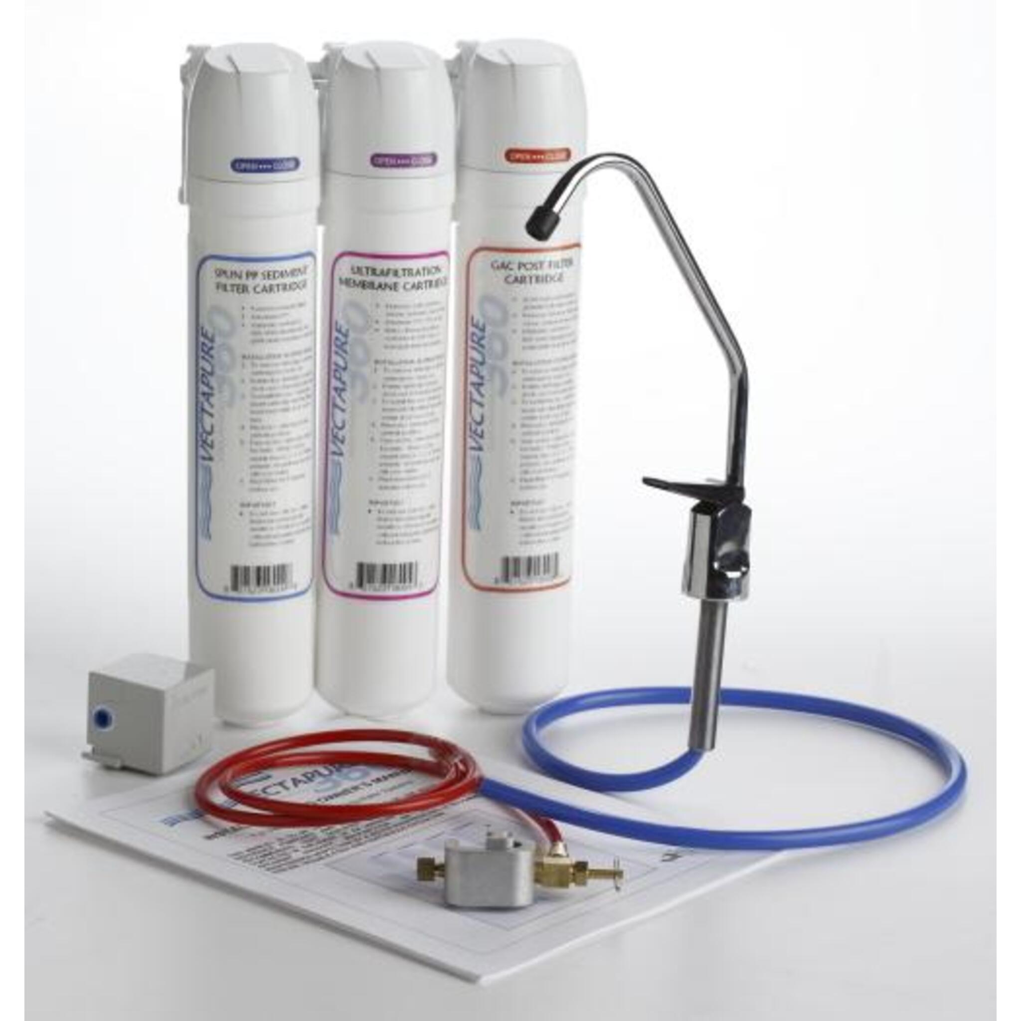 Vectapure 360 Triple Stage Ultra-Filtration Drinking Water System Commercial Water Filters and UV Parts - Cleanflow