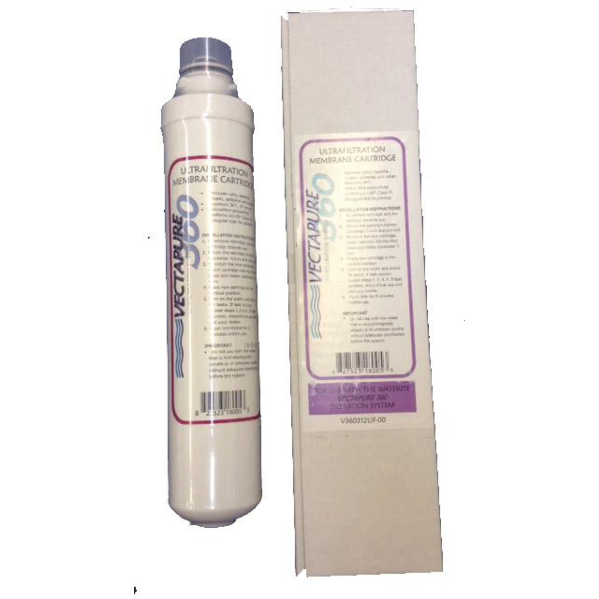 Vectapure 360 Violet Replacement UF Membrane Cartridge Commercial Water Filters and UV Parts - Cleanflow