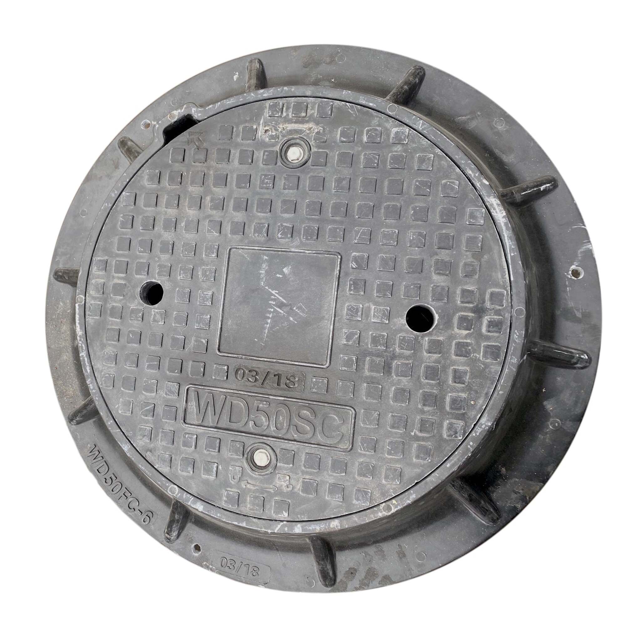 Composite Manhole Frames & Covers - City of Winnipeg Style Waterworks Products - Cleanflow