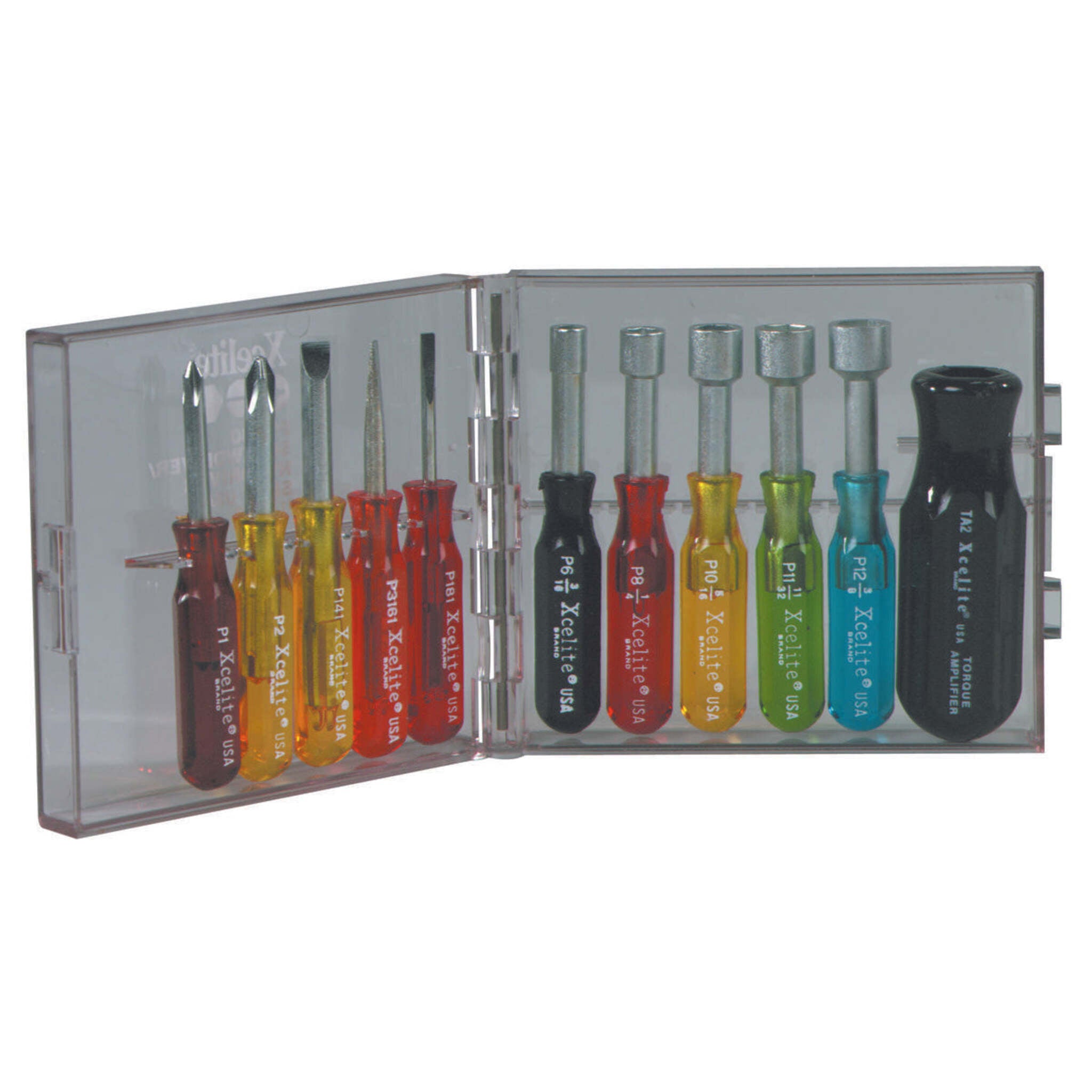 Weller Xcelite Midget Screwdriver and Nutdriver Set - 11 Piece