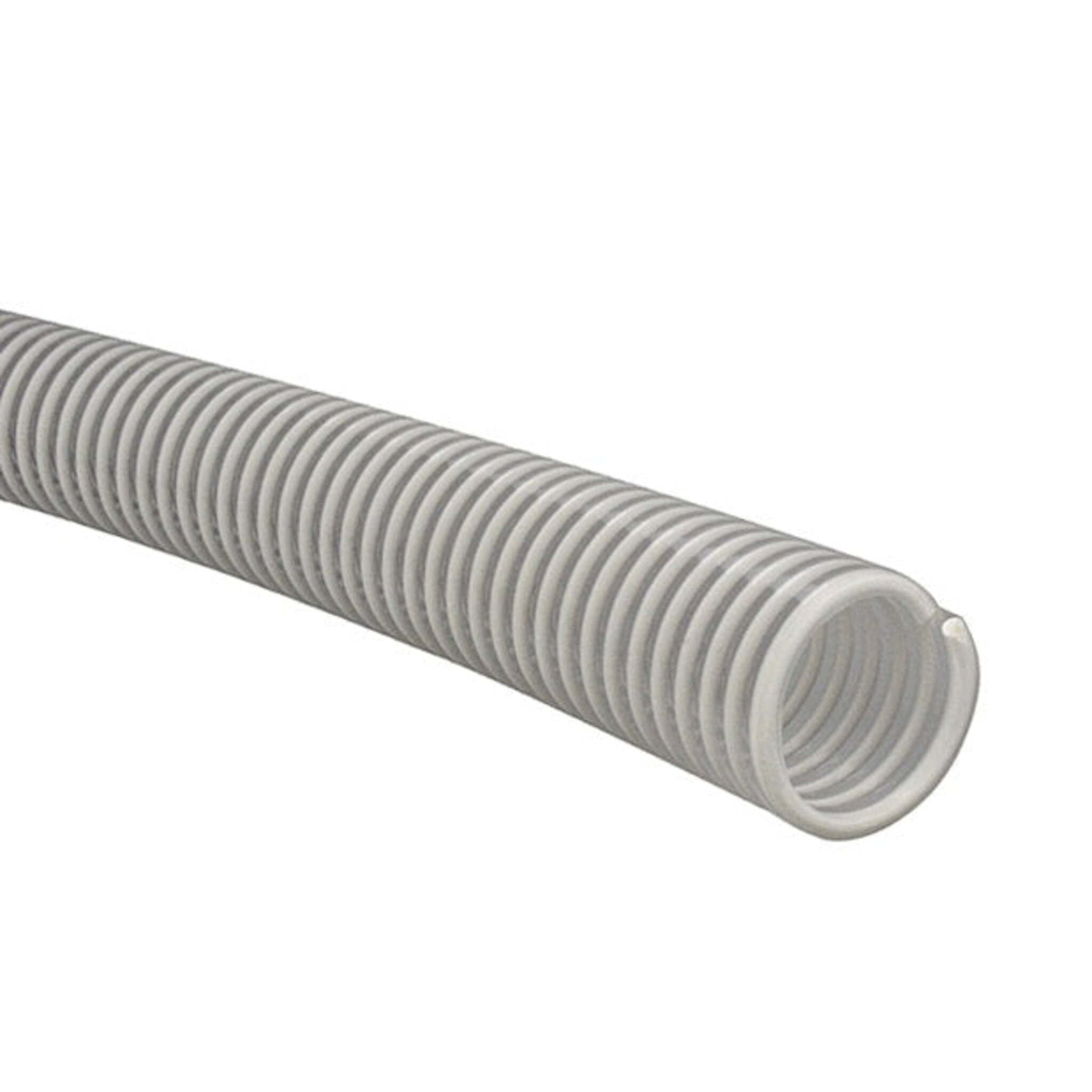 White Helix PVC Suction Hose (Hose Only - No Ends) Hose and Fittings - Cleanflow