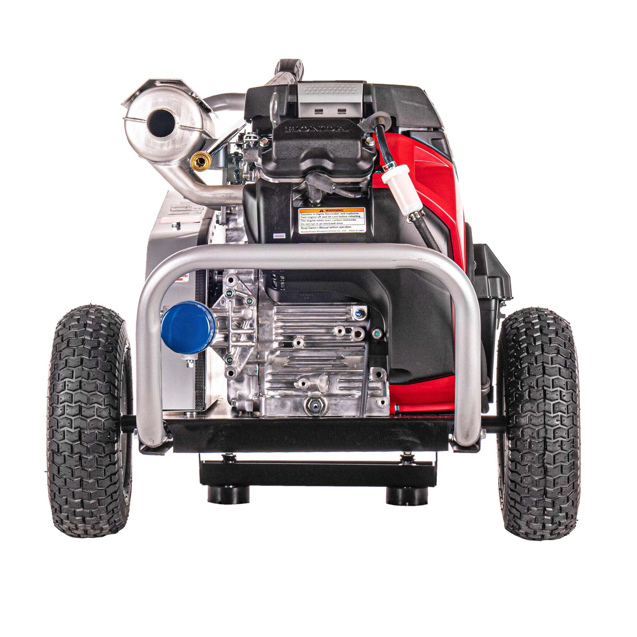 Simpson WS5050H Water Shotgun Cold Water Belt Drive Honda V-Twin GX630 Engine Pressure Washer - 5000 PSI, 5.0 GPM Triplex Pump, 50-ft Hose