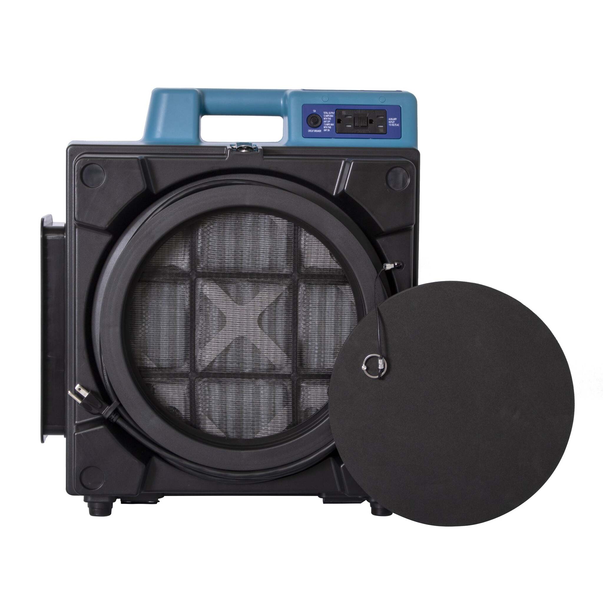 XPOWER Professional 3-Stage HEPA Air Scrubber - 750 CFM - 2/3 HP - 4.5A - Variable Speed