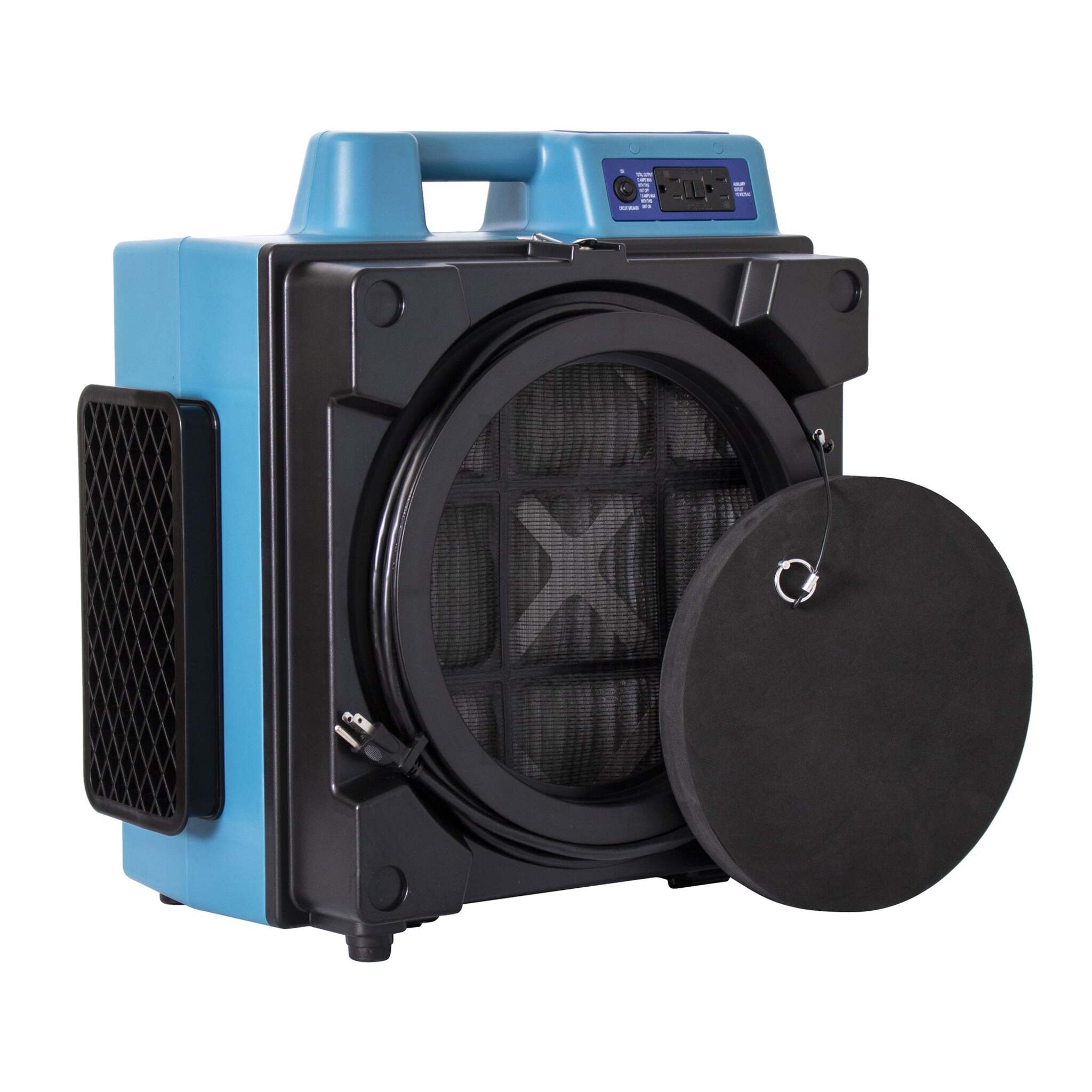 XPOWER Professional 3-Stage HEPA Air Scrubber - 750 CFM - 2/3 HP - 4.5A - Variable Speed