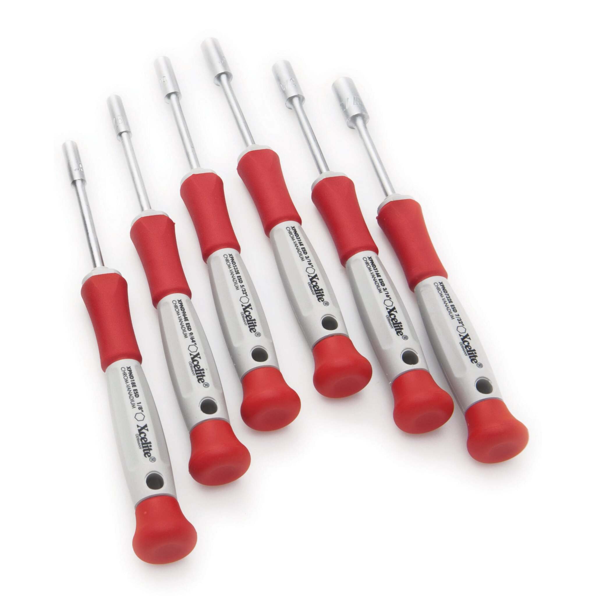 Weller Xcelite Precision Electronic Nutdriver Set - 6 Piece