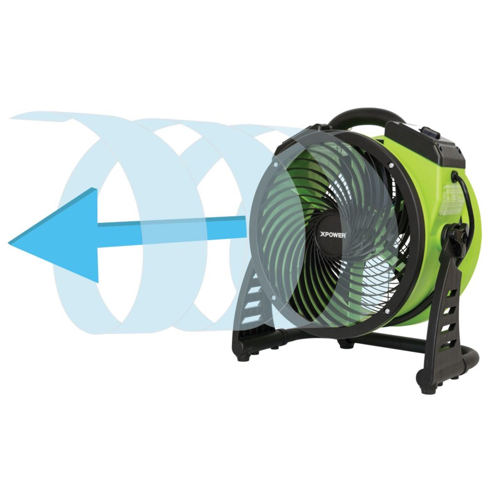 XPOWER FC-200 Whole Room Air Circulator with 360-Degree Stand and 3-Hour Timer