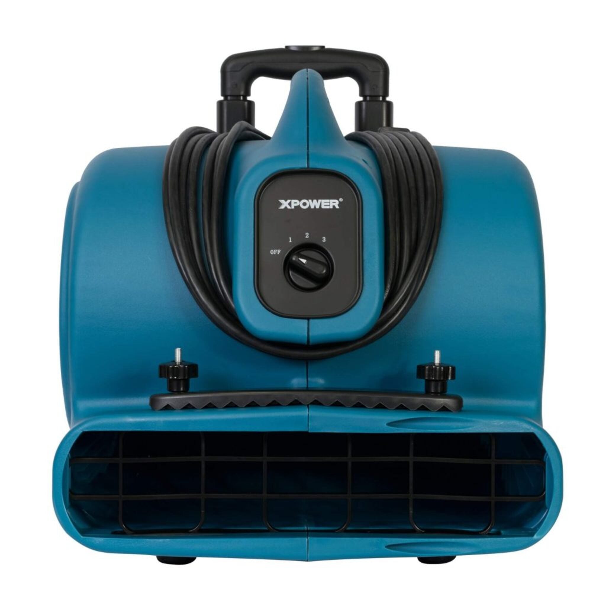 Xpower P-630HC 1/2 HP Air Mover w/ Telescopic Handle & Wheels & Carpet Clamp