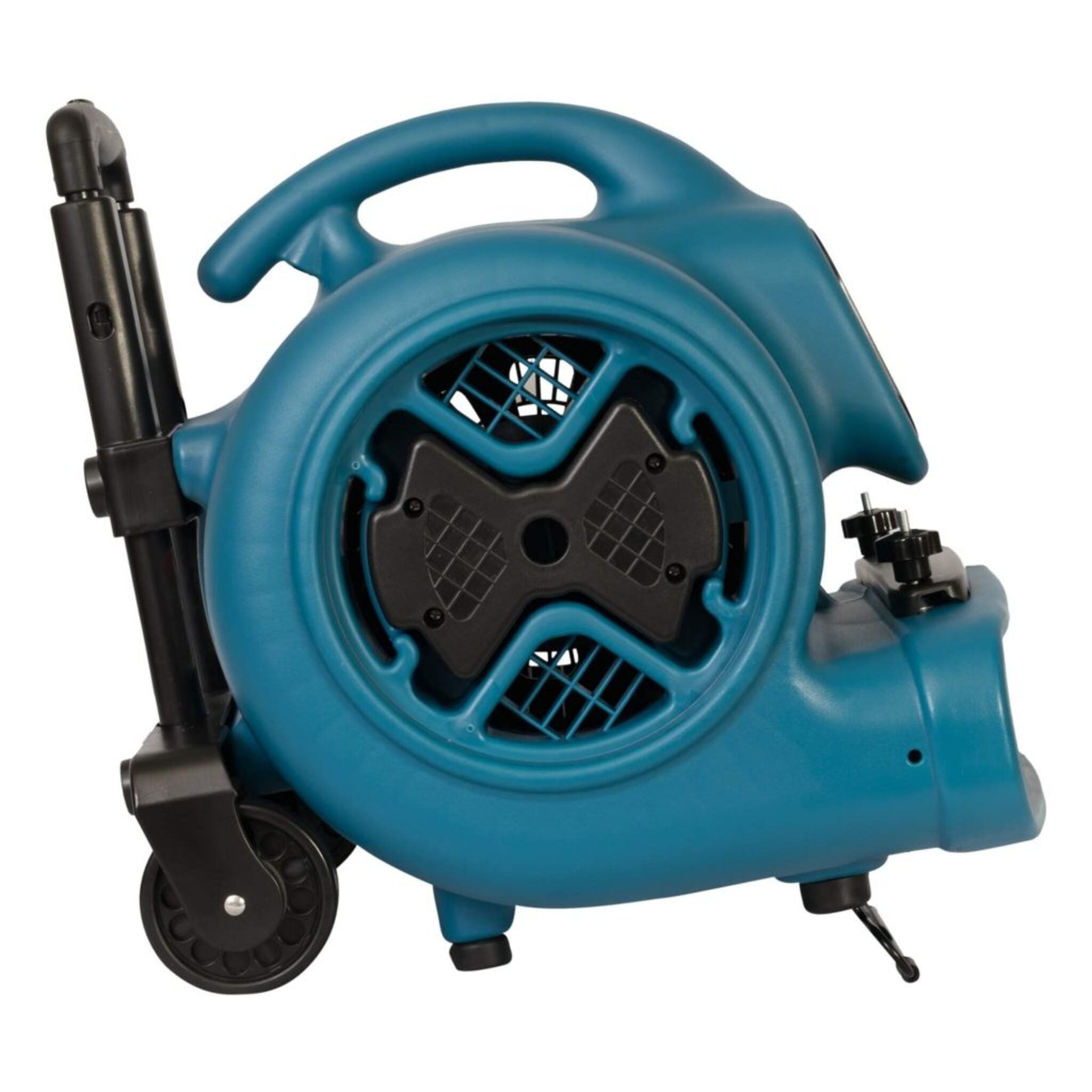 Xpower P-630HC 1/2 HP Air Mover w/ Telescopic Handle & Wheels & Carpet Clamp