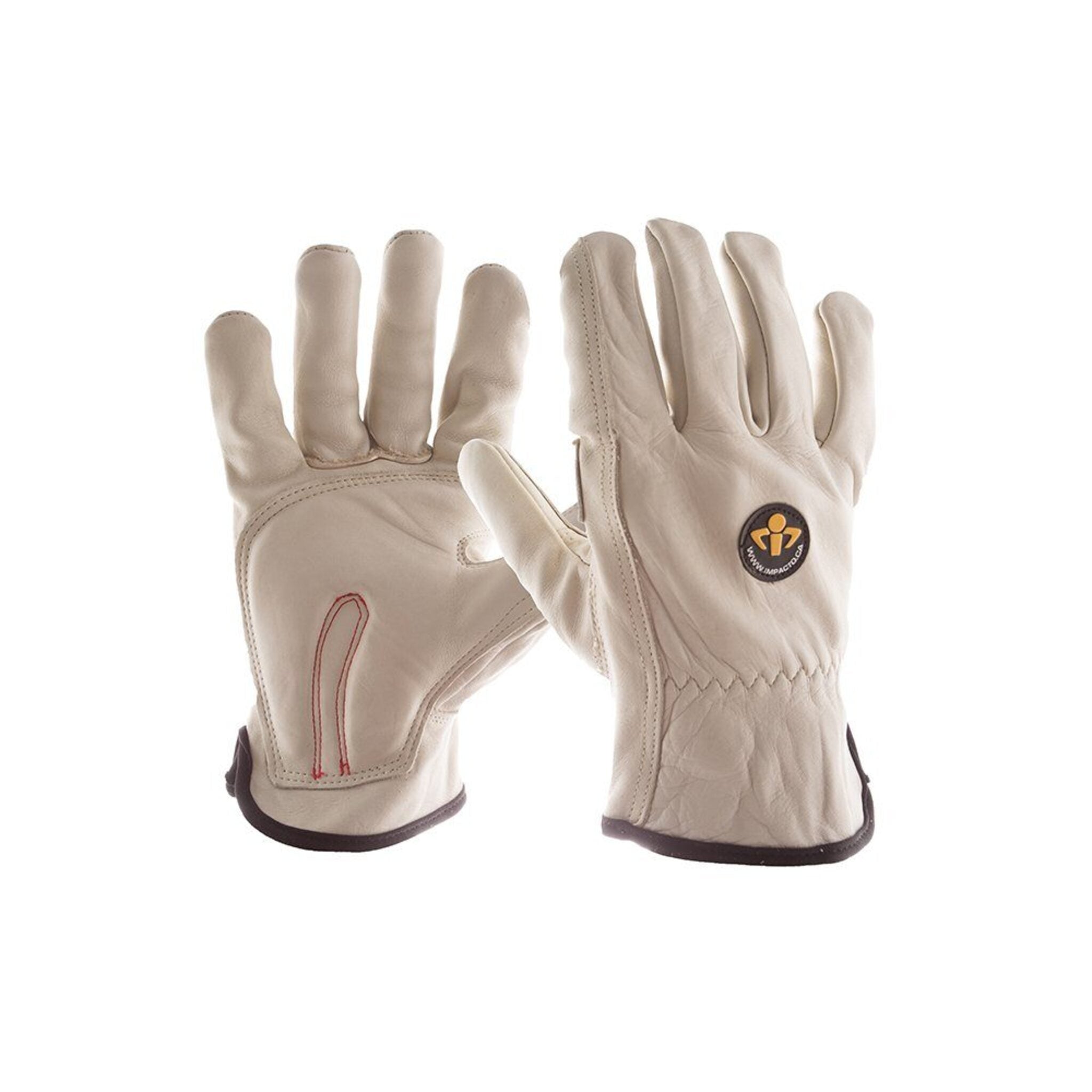 Impacto ST5010 Cowhide Leather Carpal Tunnel Glove with VEP Impact Protection Ergonomics - Cleanflow