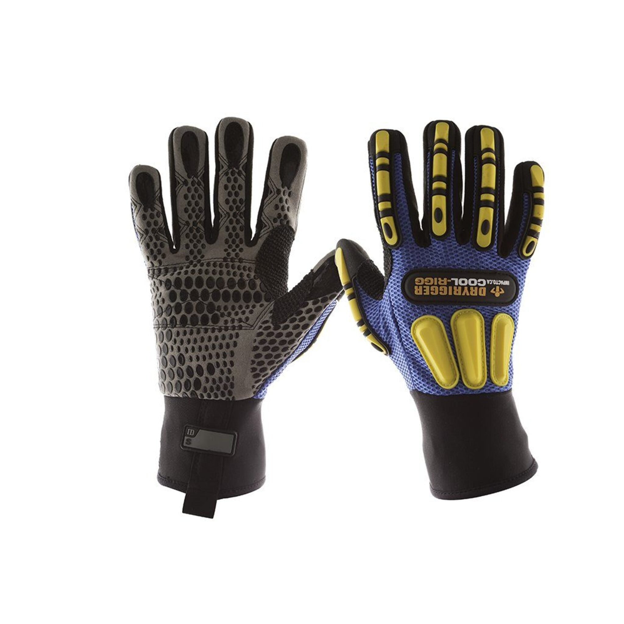 Impacto Dryrigger Glove - Coolrigger Series - Breathable - Impact, Oil and Water Resistant (Cut Level 3) Work Gloves and Hats - Cleanflow