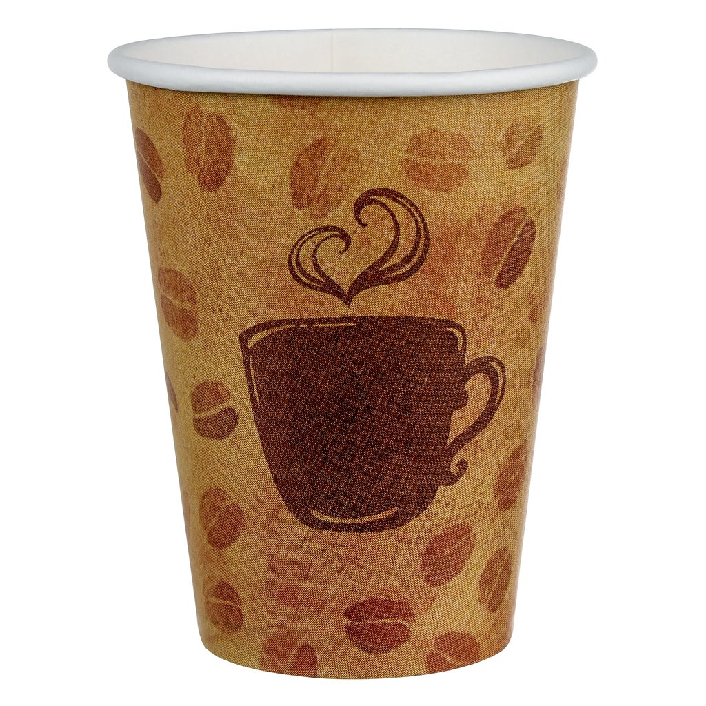 Café Express Single Wall Hot Cups - 10, 12 & 16 oz - Case of 500