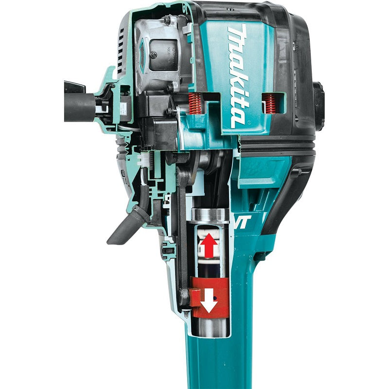 Makita HM1812 Breaker Hammer 70 lbs: Max Demolition Power, 72.8 J Impact Energy, Anti-Vibration Tech, Soft Start, LED Indicators, Dust-Free Operation