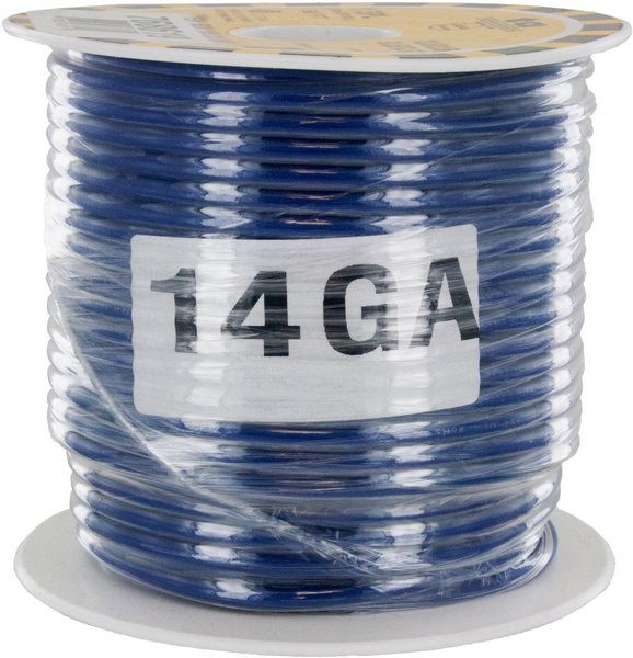 Techspan TEW Wire with Bare Copper Conductors – Various Gauges and Colors – 30m (98.4’) Spools