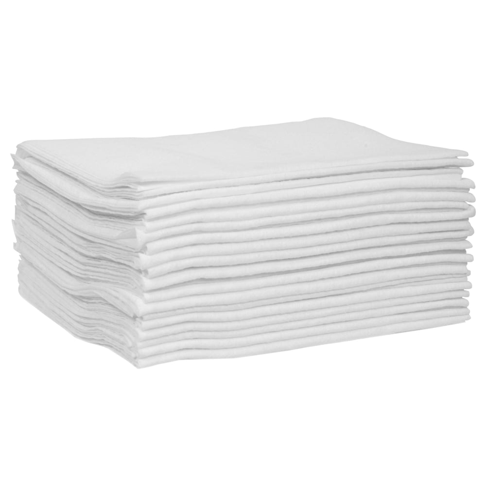 WypAll® PowerClean™ X70 Medium Duty Cloths with Hydroknit® Technology - Durable, Tear-Resistant Cleaning for Industrial Use, 912 Sheets/Case