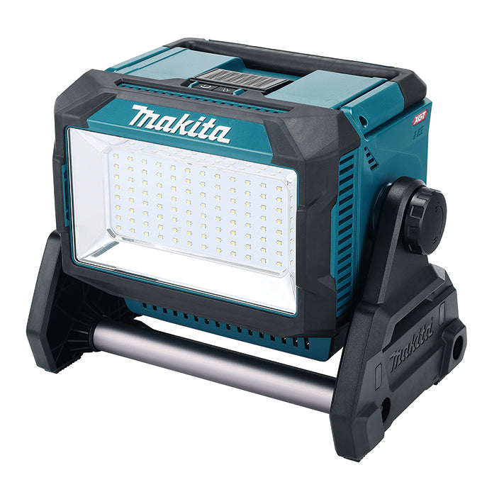 Makita ML009GX 40V max XGT / 18V LXT 10,000lm LED Worklight with Lampshade - IP65 Dust/Water Resistant, Adjustable Brightness, Battery Slots | Tool Only