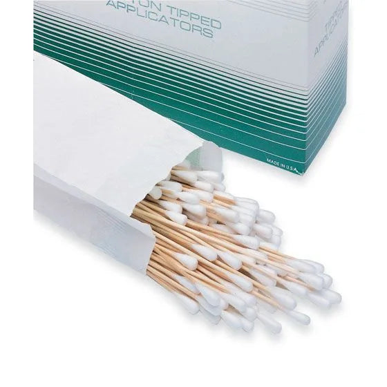 Puritan Sterile Cotton Tipped Applicators - Cotton Tip, Hardwood Stick |  PK/100 | Limited Selection