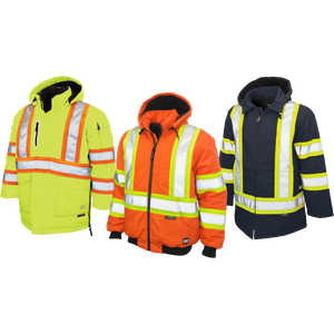 Winter Hi-Vis Bombers and Parkas