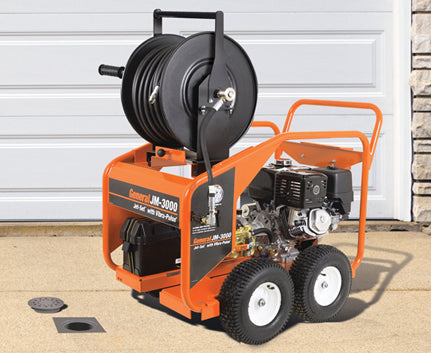 General JM-3000-B 13 HP Honda Engine Jetter Drain Cleaner Package General JM-3000-B 13 HP Honda Engine Jetter Drain Cleaner Package