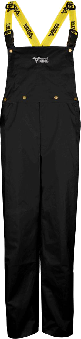 Viking 3307P Journeyman® 420D Waterproof Bib Pants | Heavy-Duty Nylon, Tear Resistant, Detachable Bib, Adjustable Suspenders, PVC Back | Sizes S-4XL