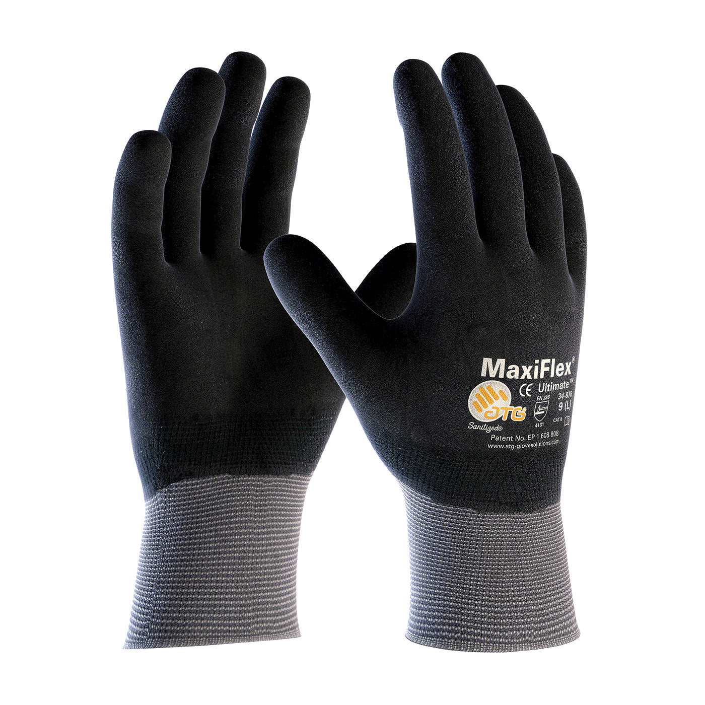 MaxiFlex® Ultimate™ Full Nitrile MicroFoam Coated Gloves