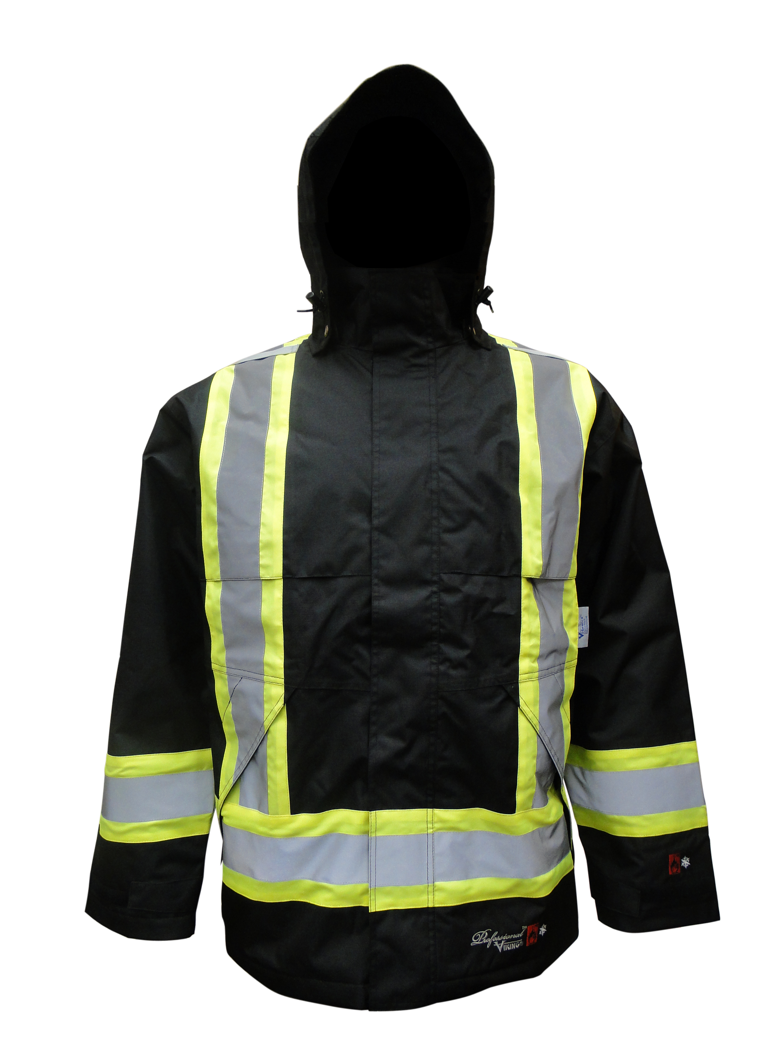 Viking Professional® 3907FRWJ Insulated Journeyman FR Jacket - 300D Trilobal Rip-Stop, ThermoMAXX® Insulated, Waterproof, Windproof, Hi-Vis, CSA/ANSI