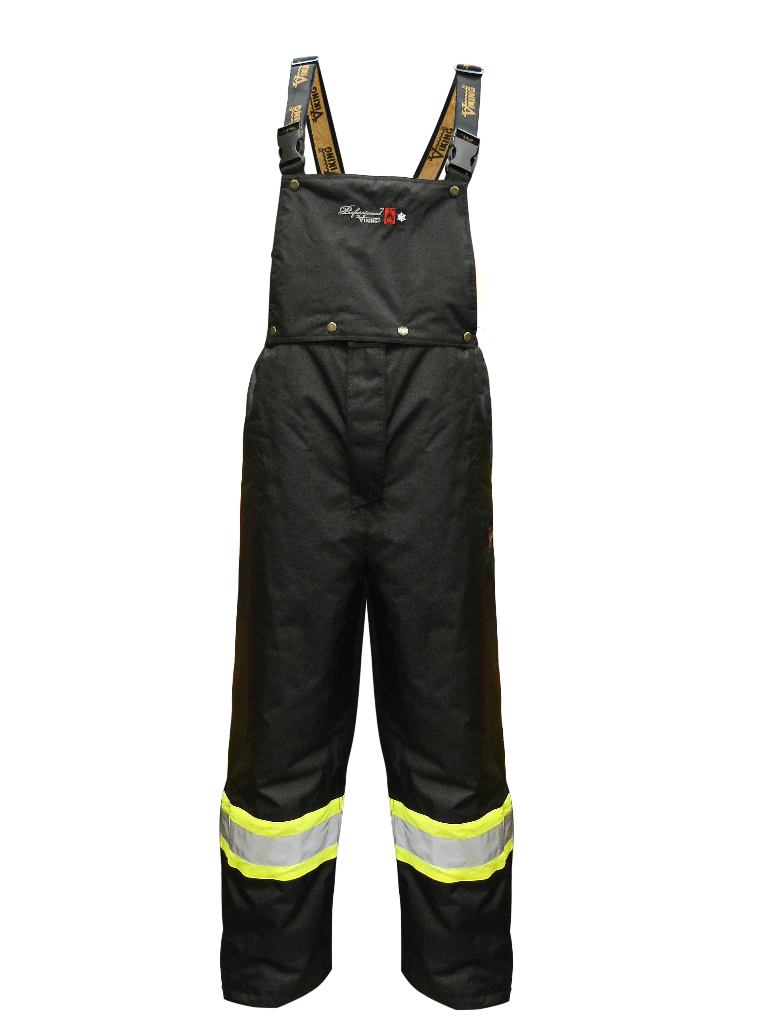 Viking Professional® 3907FRWP Insulated Journeyman FR Bib Pants - 300D Trilobal Rip-Stop, ThermoMAXX® Insulation, Waterproof, CSA & ANSI Compliant