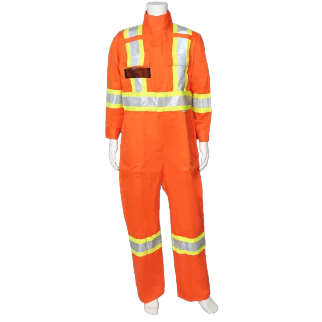 Viking® Firewall FR® 40479 CSA High-Visibility Flame-Resistant Coveralls | ARC 2, NFPA 2112 Rated, CSA Z96-22 Class 3, Durable & Safe | Sizes SR–5XLR