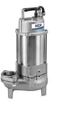 HCP Model 50SFU2.8A  2" Industrial Stainless Steel Submersible Effluent Pump | 1 HP | Single and Three Phase Power
