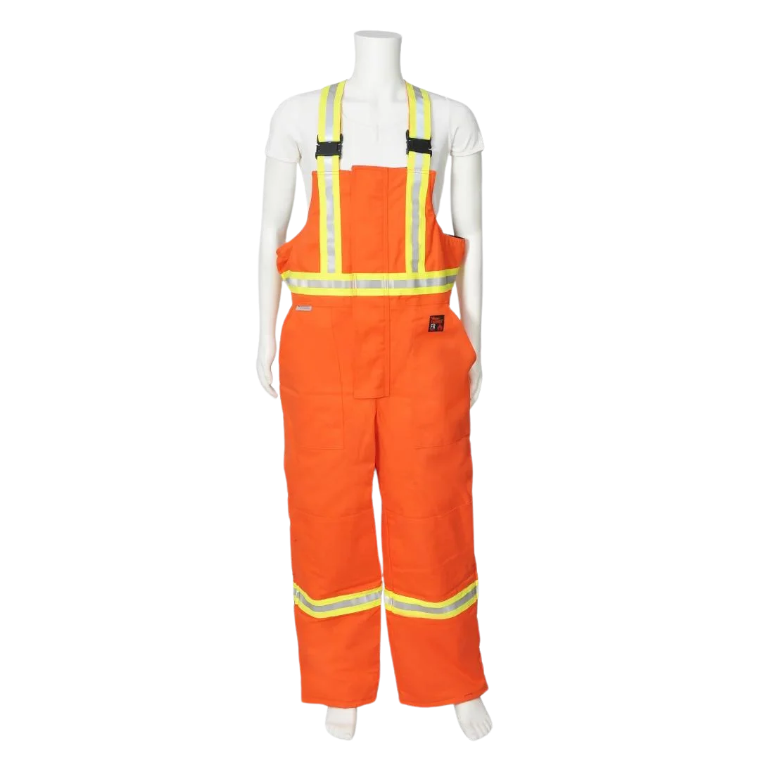 Viking Firewall FR® 51679 Striped Insulated Overalls | Flame-Resistant, ARC 3, NFPA 2112 Certified, High-Visibility | Cold Weather Protection | Sizes S–4XL