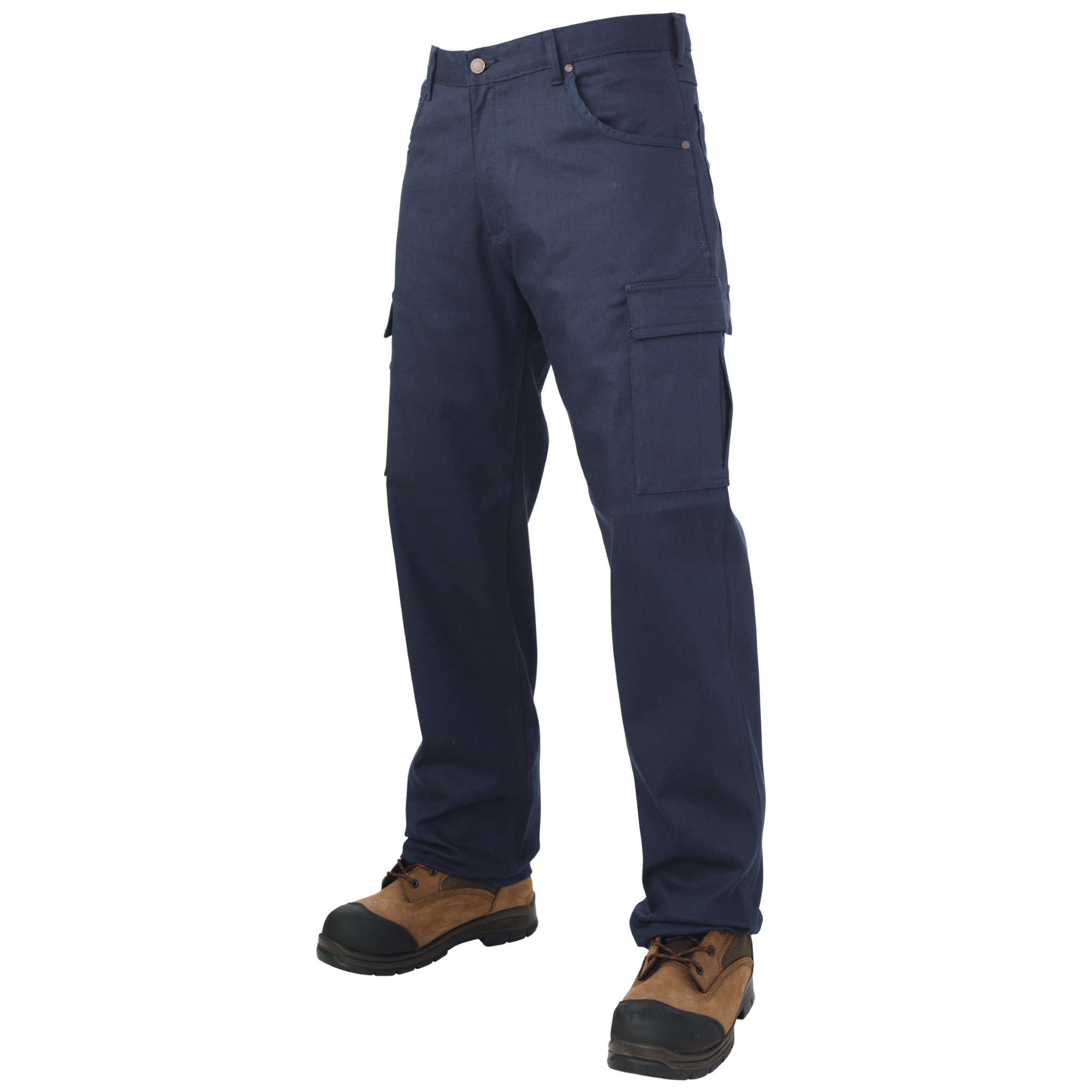 Tough Duck Men's Contractor Cargo Pants 6010 - Cotton/Flex Twill, Multi-Pocket, Reinforced, Triple Stitched, Gusset Crotch, Durable, Comfortable Workwear | Limited Sizes