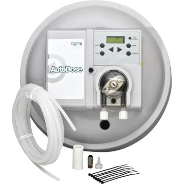 AutoDose Pail Top Battery Powered Peristaltic Pump with LCD Display