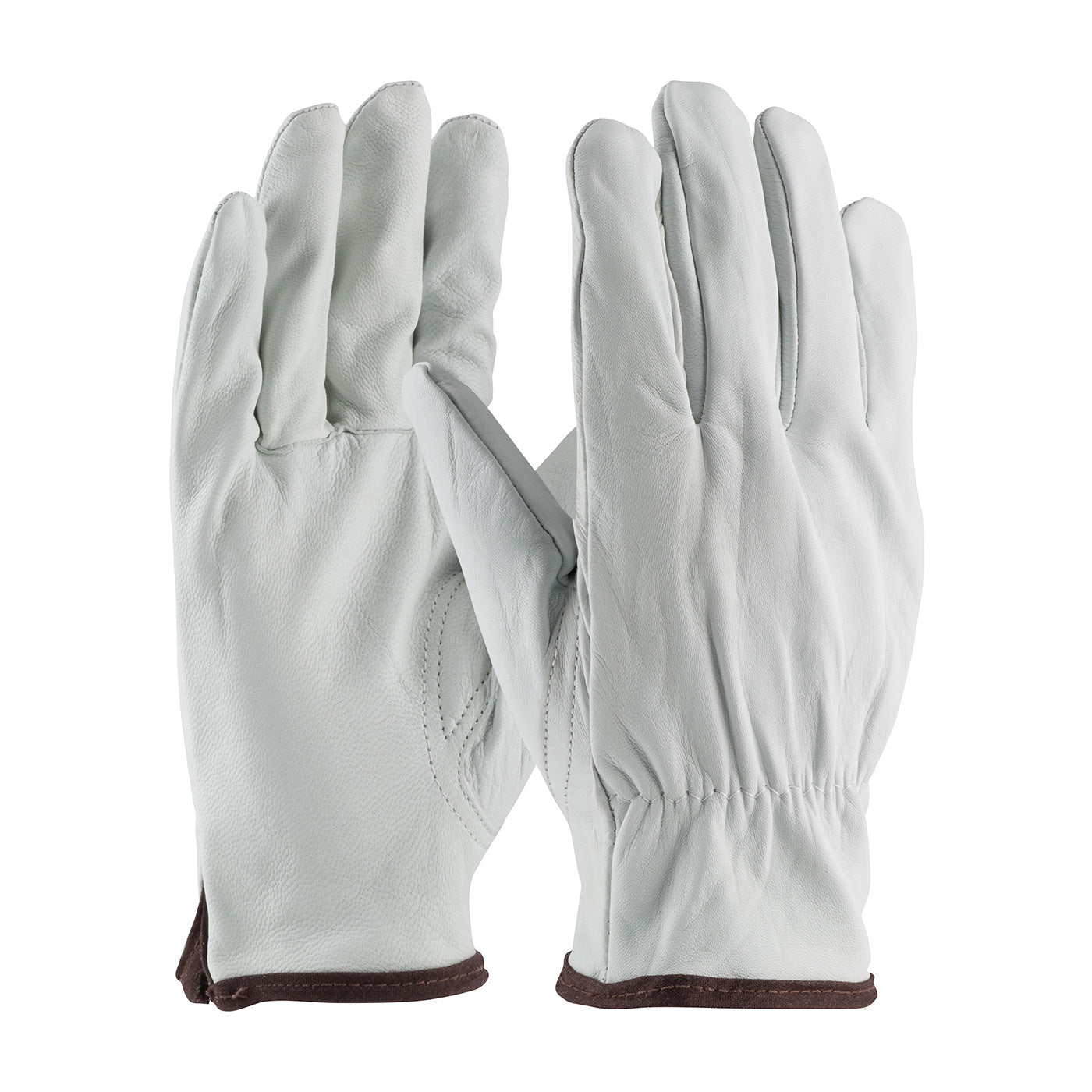 Goatskin Leather Driver Gloves Premium Grade with Keystone Thumb