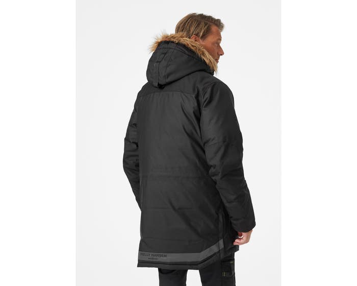 Helly hansen sales black parka