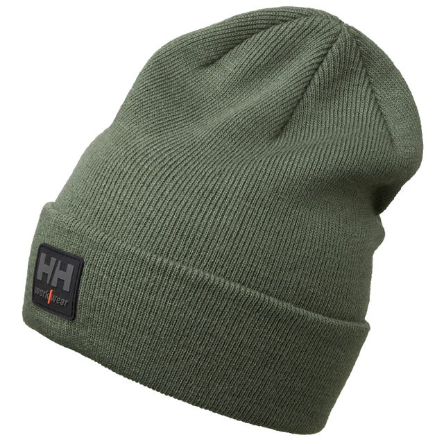 Helly Hansen 79811 Classic Cuff Beanie – Warm, Durable, Stylish Knit Hat with HH Workwear Logo for Outdoor Workers, Construction, Hiking