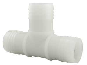 Nylon Tee Hose Barb Fittings | NSF/ANSI Certified | Ideal for Agriculture, Livestock Systems | ASTM D2609 Compliant, High Durability, Reliable Design