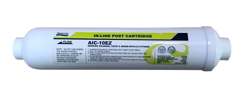 AIC10EZ cartridge style in-line carbon polishing filter