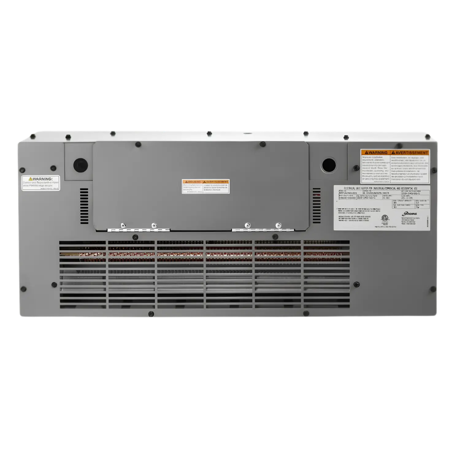 AMP057A1401 Amp Dawg™ heater rear view with ventilation grille.