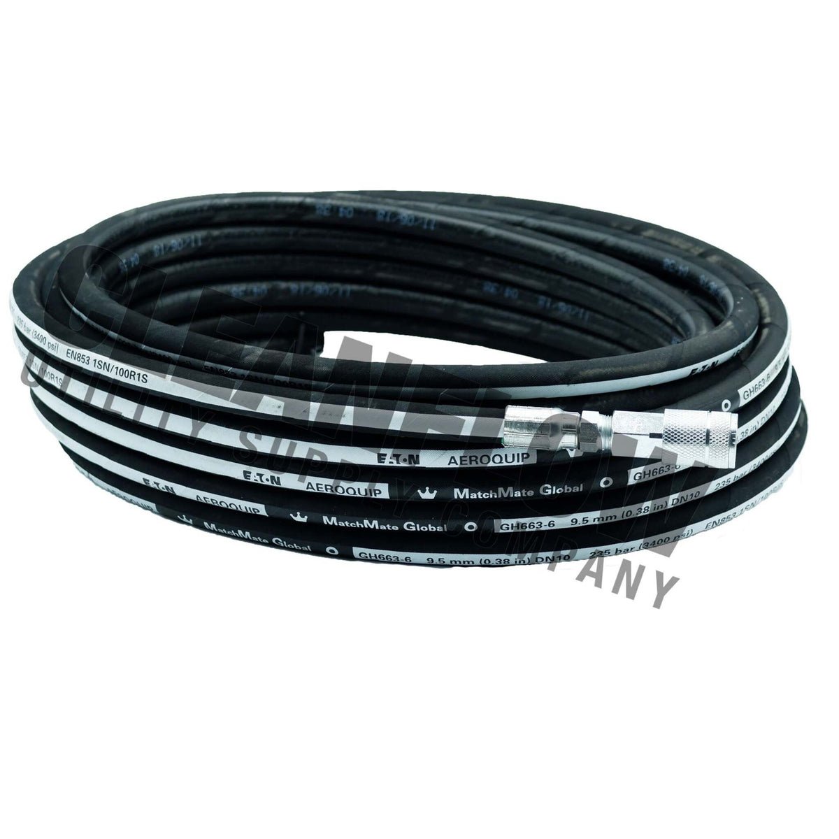 A Replacement Steam Hose Rated for 2600 PSI and -40°F Winters
