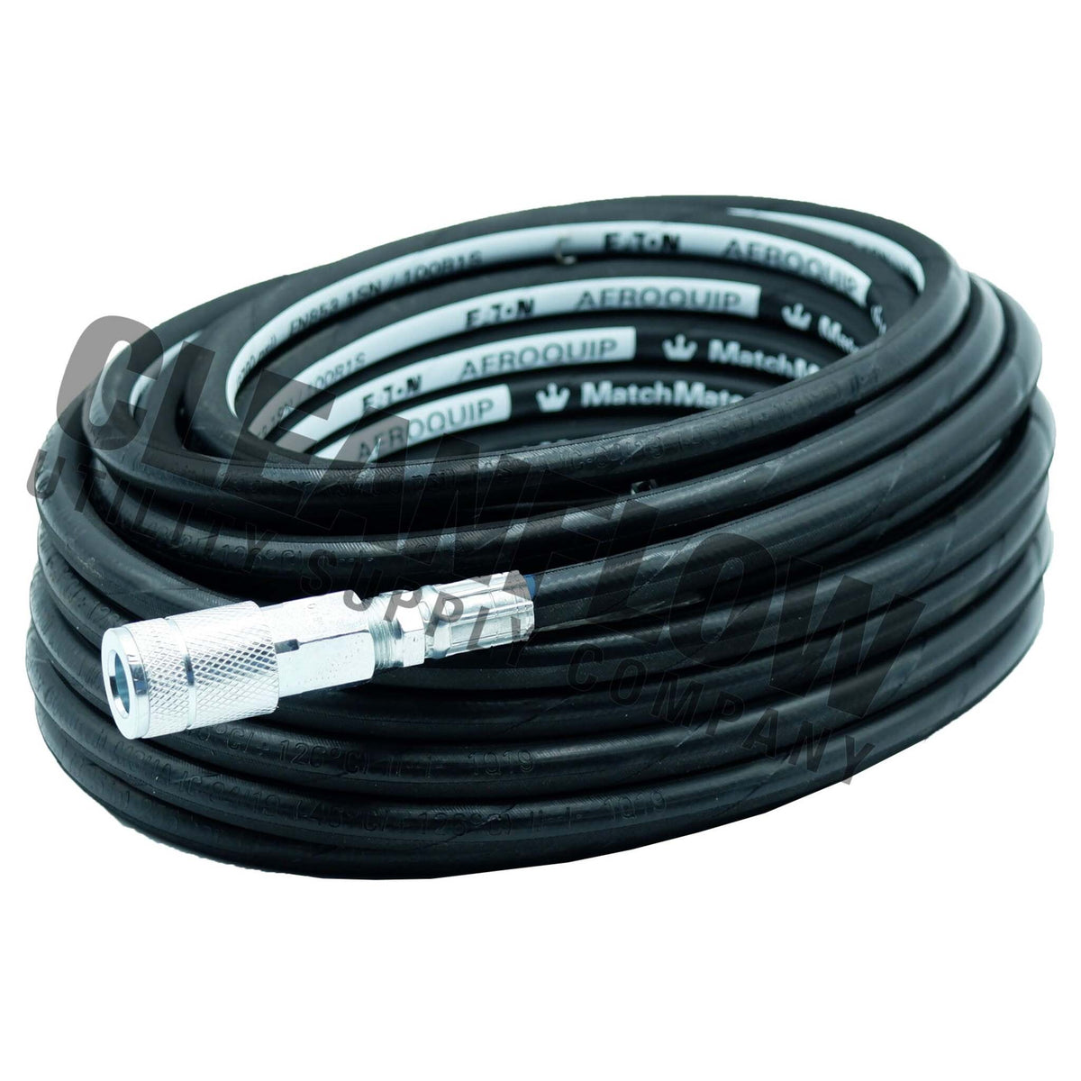A Replacement Steam Hose Rated for 2600 PSI and -40°F Winters
