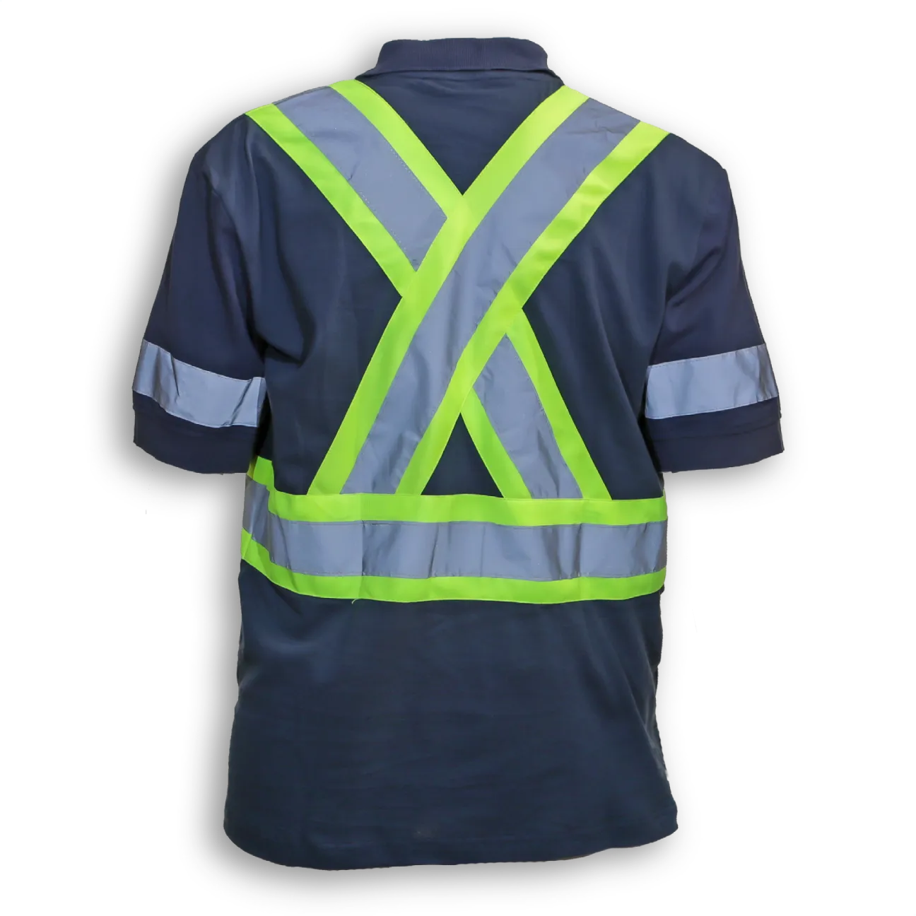 Big K BK3507 Hi-Vis 100% Cotton Polo Safety Shirt with Chest Pocket