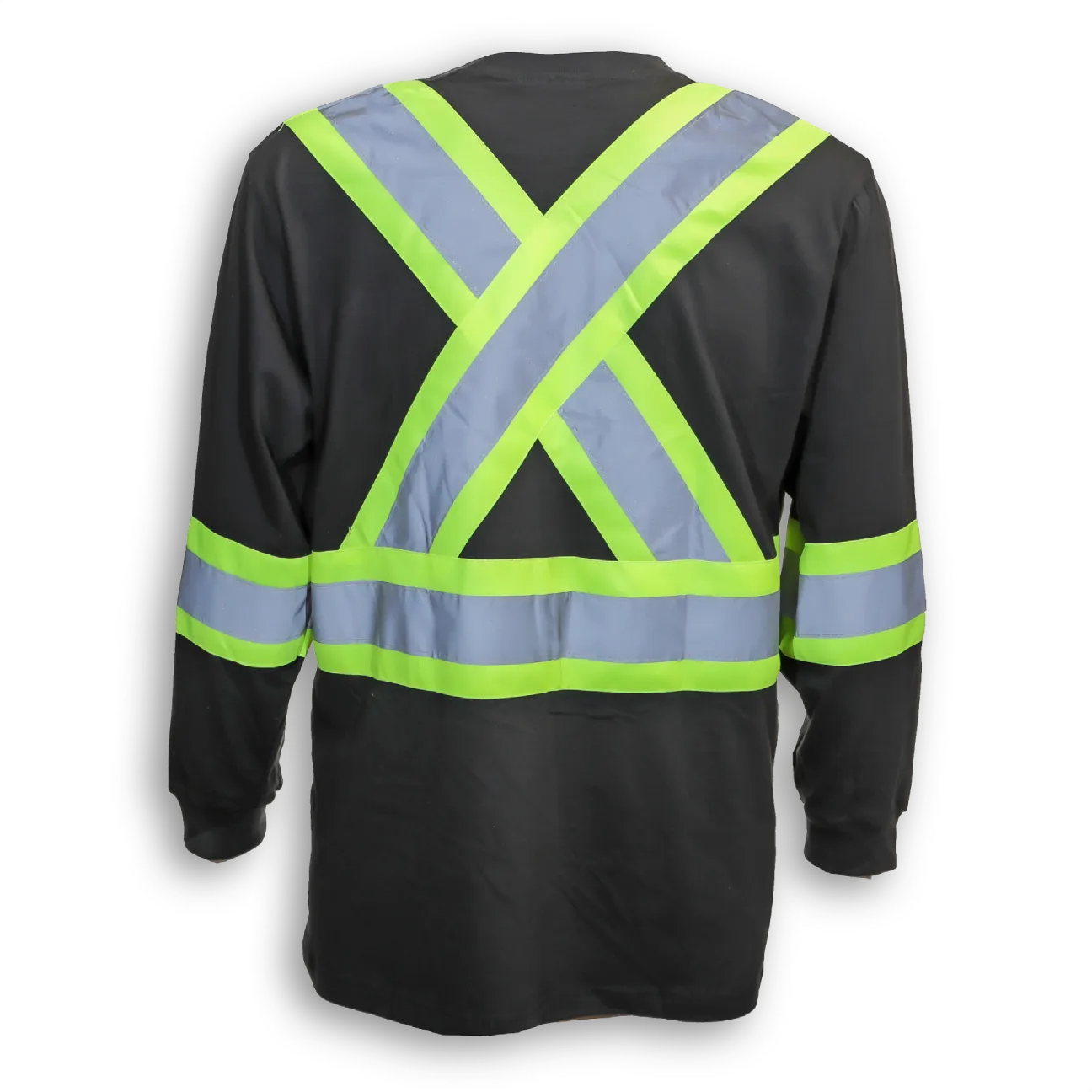 Big K BK6980 Men's 100% Cotton Hi-Vis Traffic Safety T-Shirt