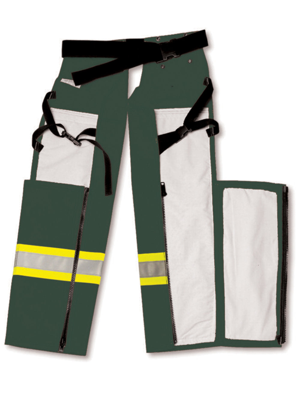 Big K BK70141FRN-FG Forest Green Chainsaw Safety Chap - Nomex/Kevlar R