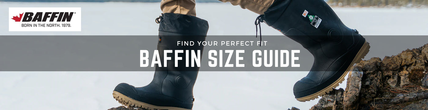 Baffin Size Guide