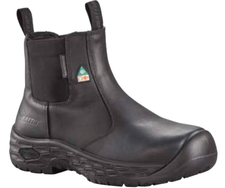 Slip-On Composite Toe Duty Boots for First Responders 
