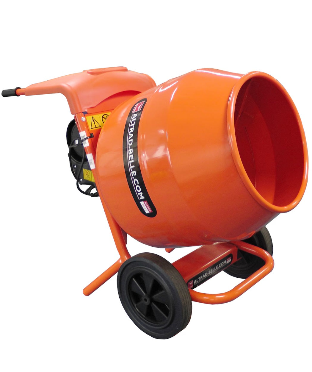 Belle Minimix 150 Electric Concrete Mixer with Steel or Poly Drum - 4.75 cu.ft, 0.75 HP Motor, CSA/UL Approved, Durable, Portable, Ideal for Building Projects