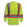Big K women’s lime long sleeve hi-vis safety t-shirt with front reflective tape and chest pocket.