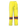 Big K women’s lime safety hi-vis tricot traffic pant with elastic waist, knee vents, and reflective leg tape.