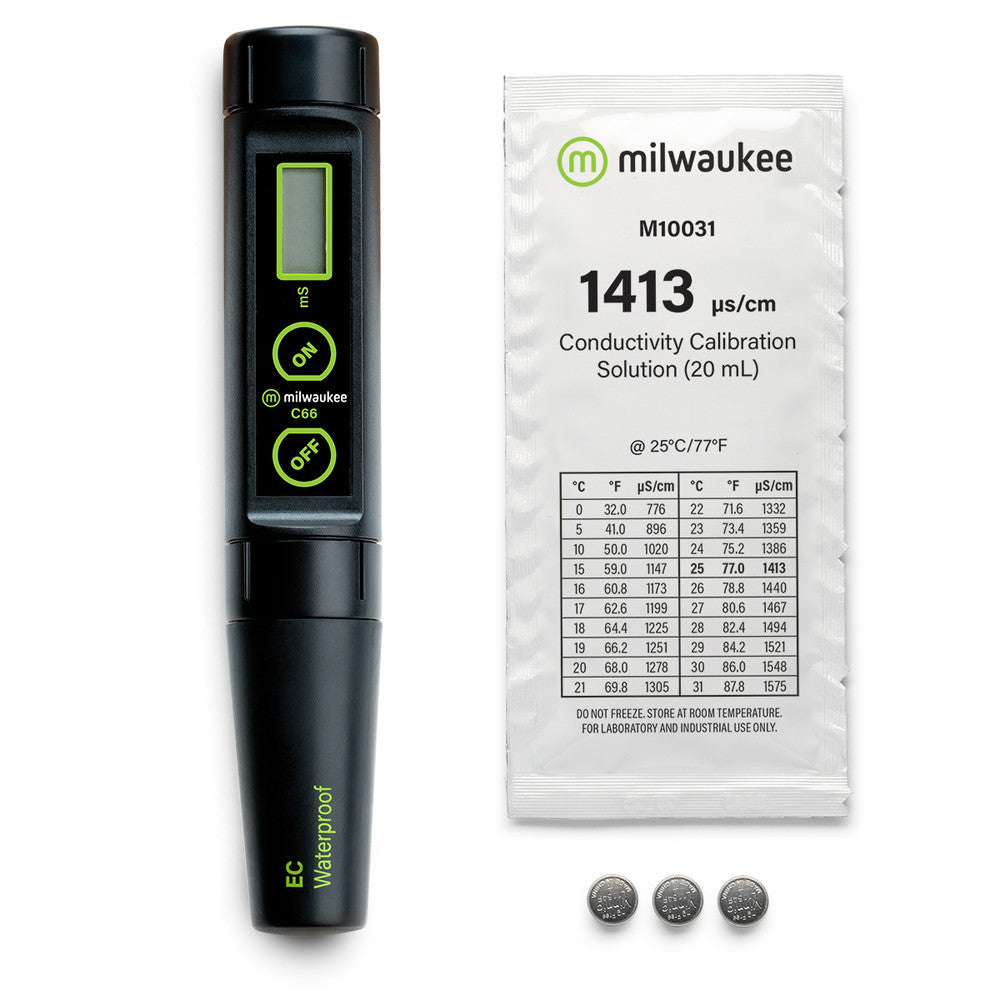 Milwaukee C65 and C66 Waterproof Conductivity Pens with ATC and Replaceable Electrode