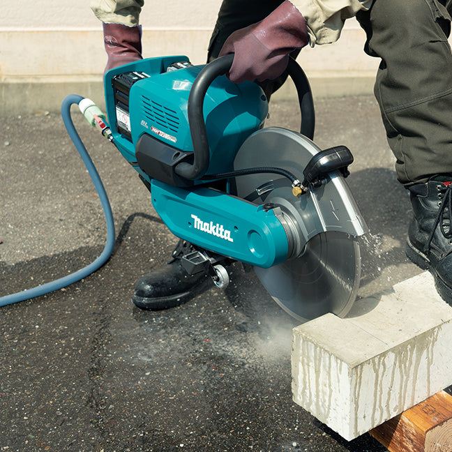 Makita CE001GZ02 80V max XGT Brushless 14" Power Cutter Tool Only, 5" Cut Depth, Electric Brake, AFT Safety, Wet/Dry Cutting, eXtreme Protection Tech